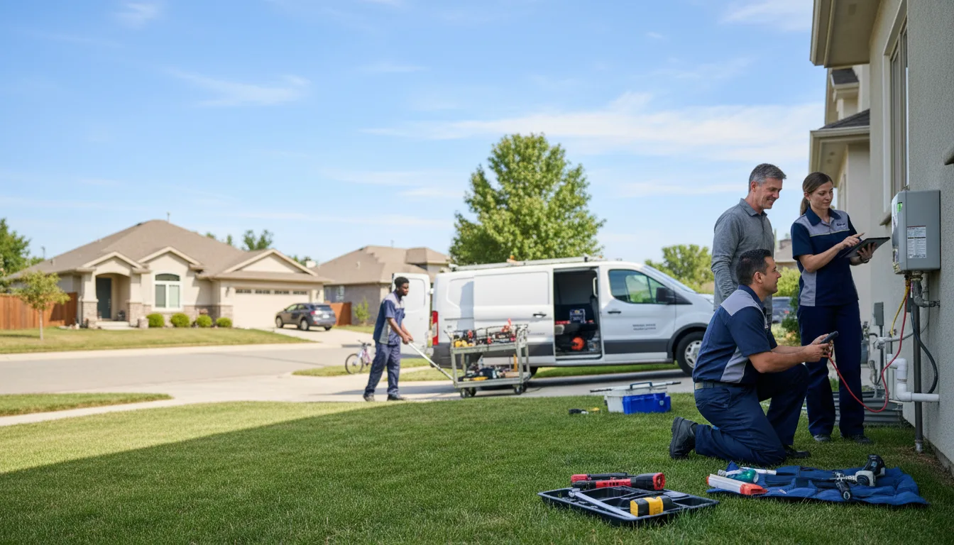 Tankless water heater service in Greenup, IL